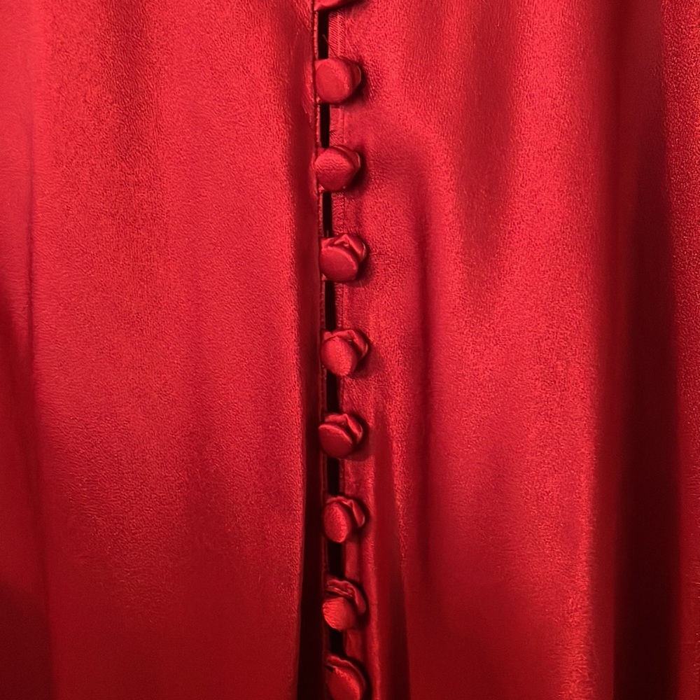 Ghost London Delphine Satin Maxi Dress - Picture 7 of 8